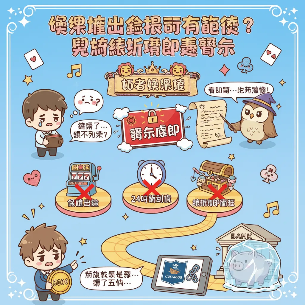 娛樂城出金限制看懂沒？別讓銀行帳戶變警示